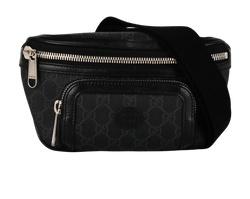 Belt Bag, Black, Canvas, DB, 4682933, 4*